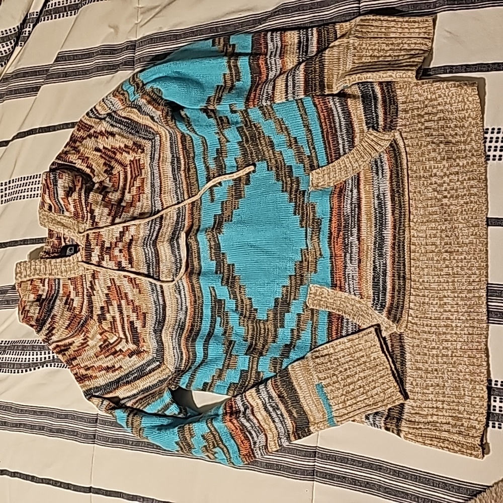 Angie Aztec Knit Pull Over